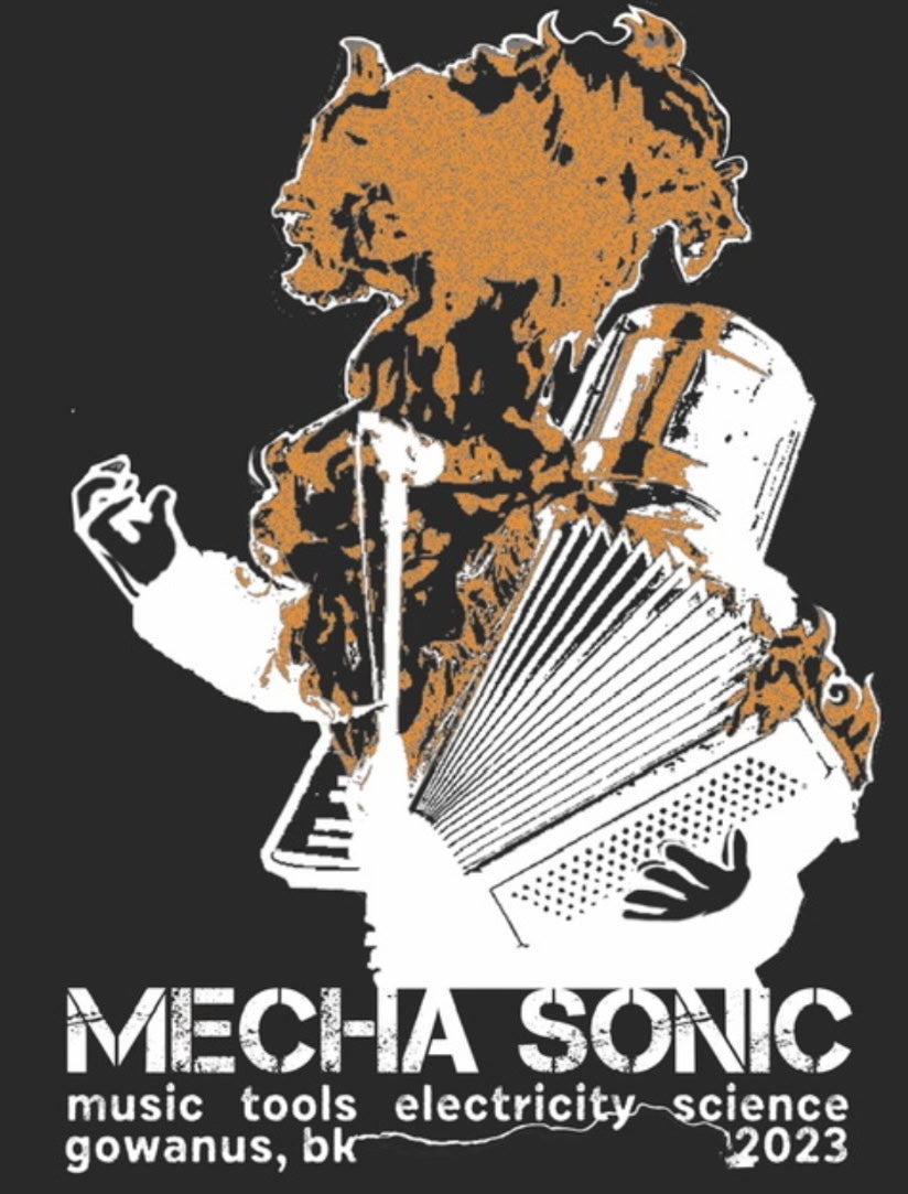 2023 Mechasonic T-Shirt: Flaming Accordion image