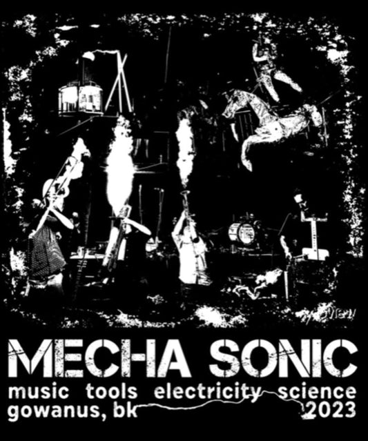 2023 Mechasonic T-Shirt: Music Tools Electricity Science